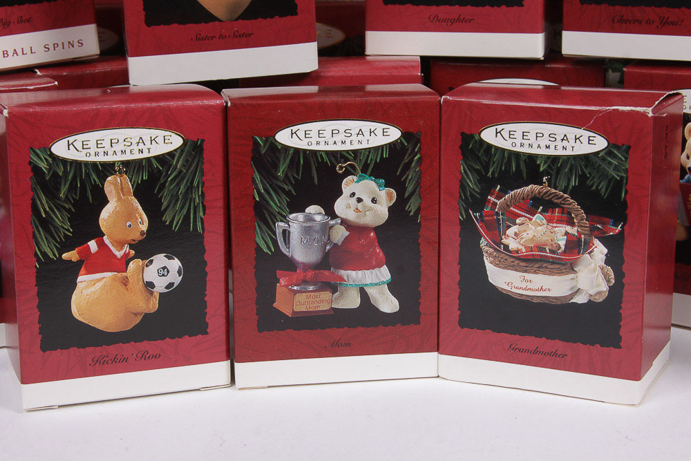 1994 Hallmark Keepsake Holiday Ornaments
