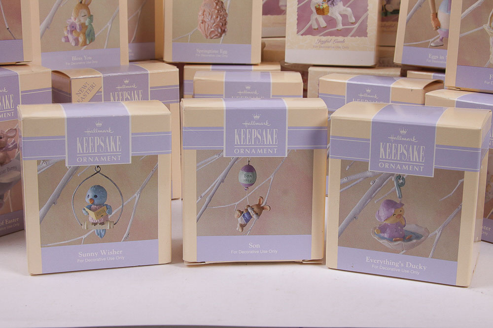 Hallmark Keepsake Easter Ornaments