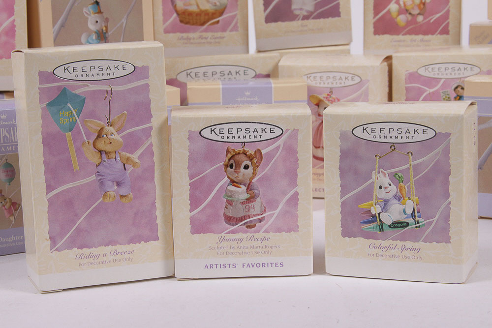 Hallmark Keepsake Easter Ornaments