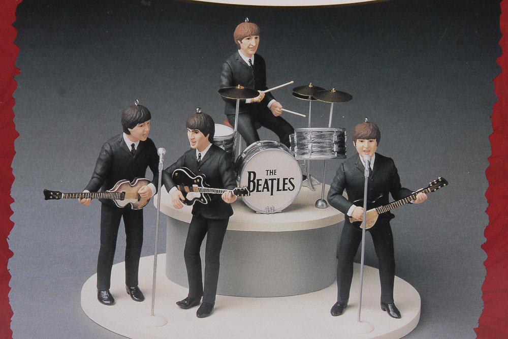 Hallmark  Keepsake "The Beatles Gift Set" Ornaments