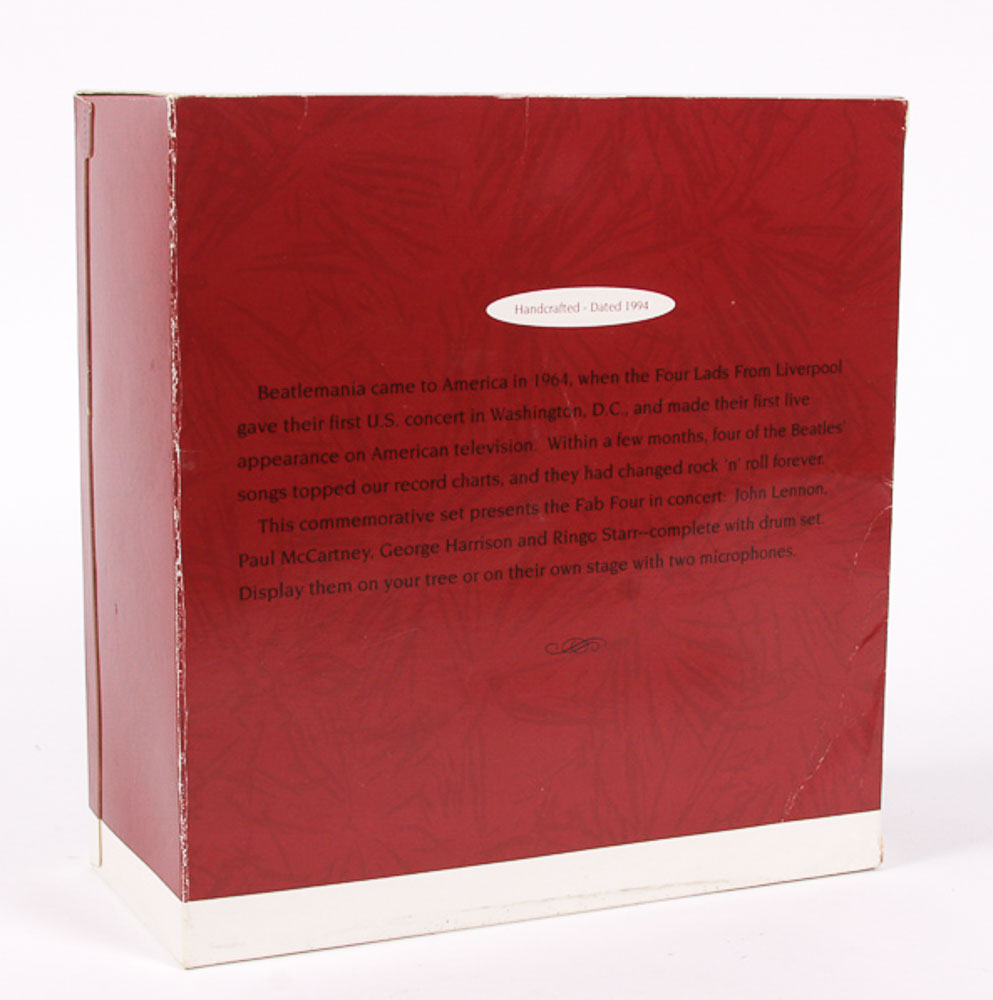 Hallmark  Keepsake "The Beatles Gift Set" Ornaments
