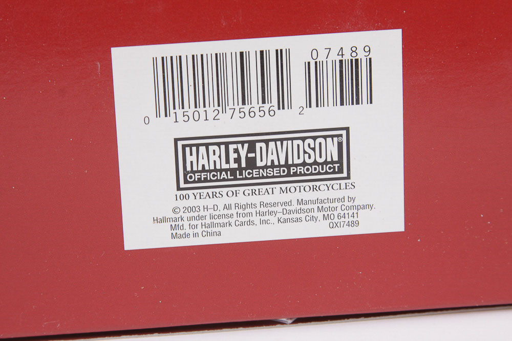 Hallmark Harley-Davidson "Around The World" Keepsake Die-Cast Metal Ornament