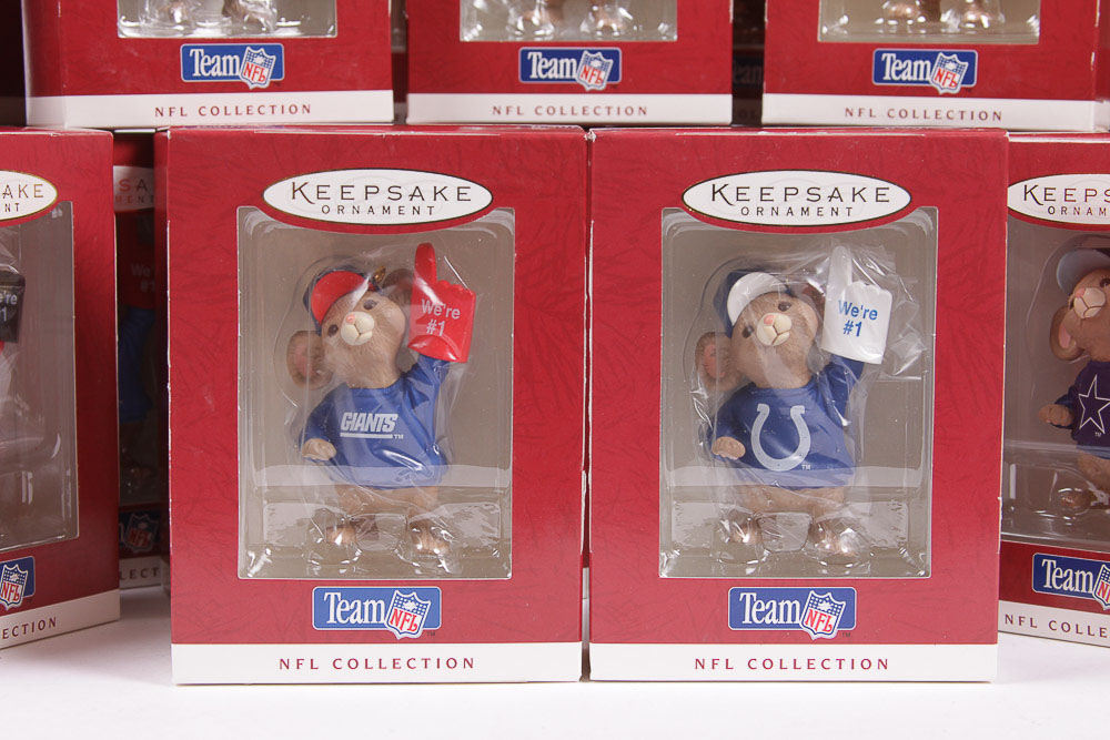 Hallmark Keepsake NFL Collection Ornaments
