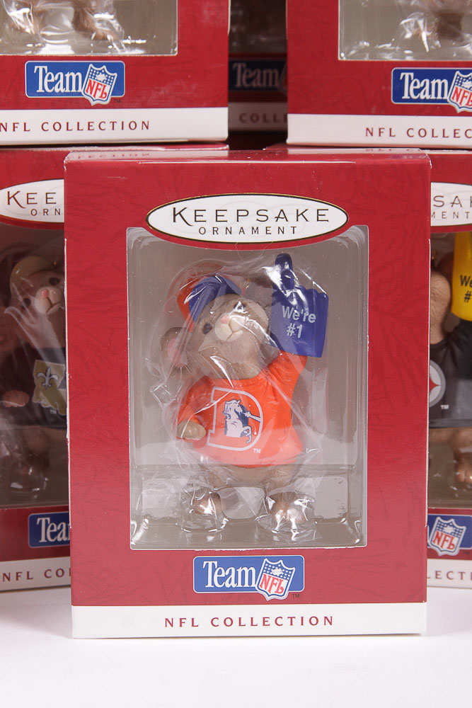 Hallmark Keepsake NFL Collection Ornaments