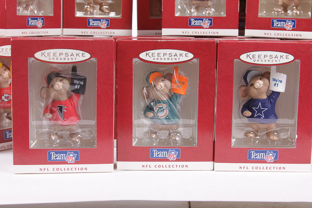 Hallmark Keepsake NFL Collection Ornaments