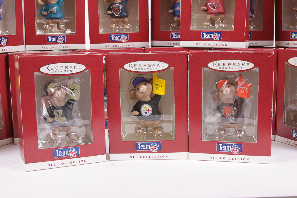 Hallmark Keepsake NFL Collection Ornaments