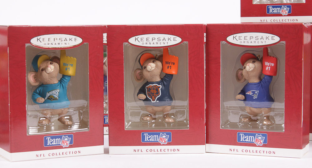 Hallmark Keepsake NFL Collection Ornaments