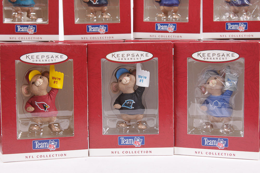 Hallmark Keepsake NFL Collection Ornaments
