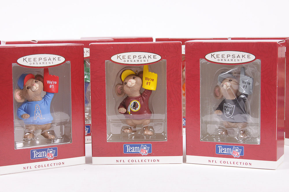 Hallmark Keepsake NFL Collection Ornaments