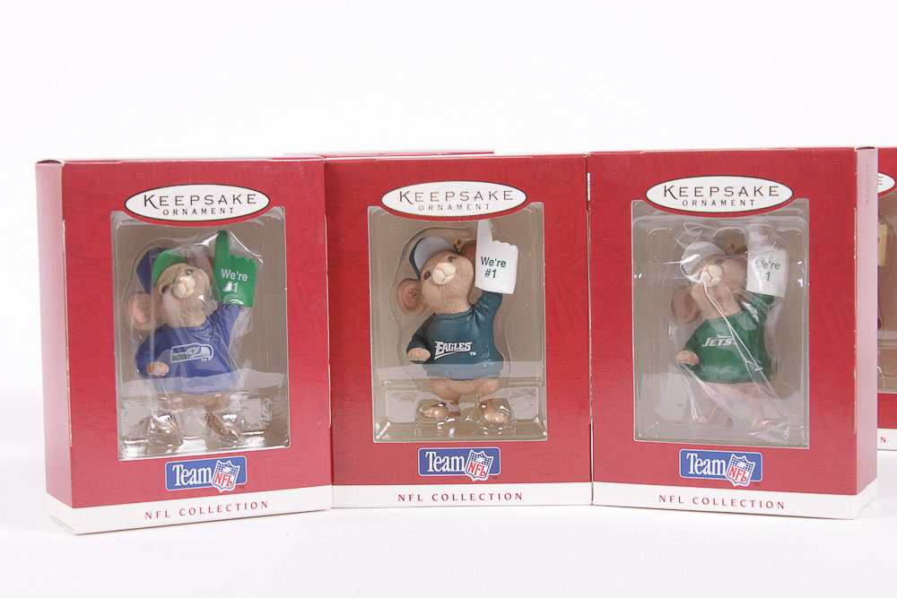 Hallmark Keepsake NFL Collection Ornaments