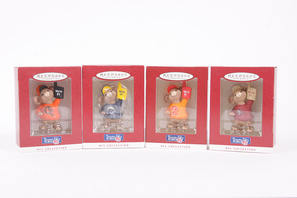 Hallmark Keepsake NFL Collection Ornaments
