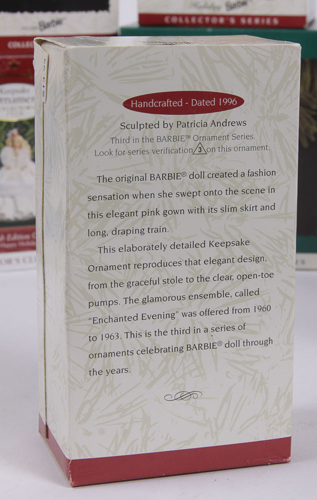 Hallmark Collectible Ornaments Featuring Barbie Doll Designs