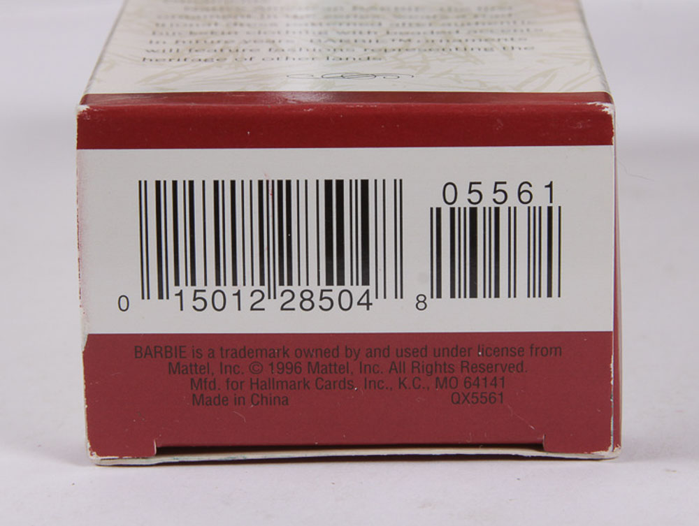 Hallmark Collectible Ornaments Featuring Barbie Doll Designs