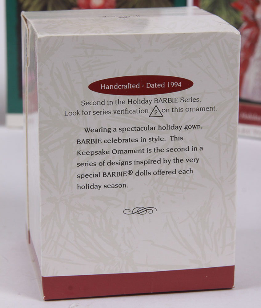 Hallmark Collectible Ornaments Featuring Barbie Doll Designs