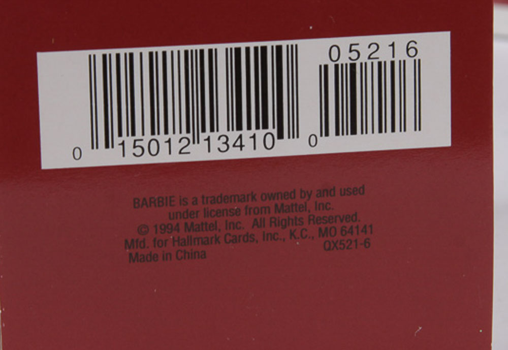 Hallmark Collectible Ornaments Featuring Barbie Doll Designs