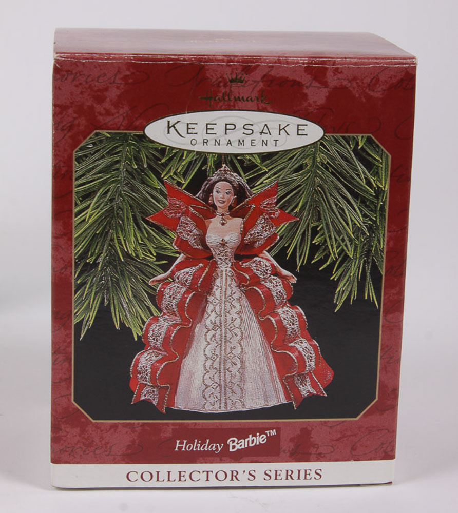 Hallmark Collectible Ornaments Featuring Barbie Doll Designs