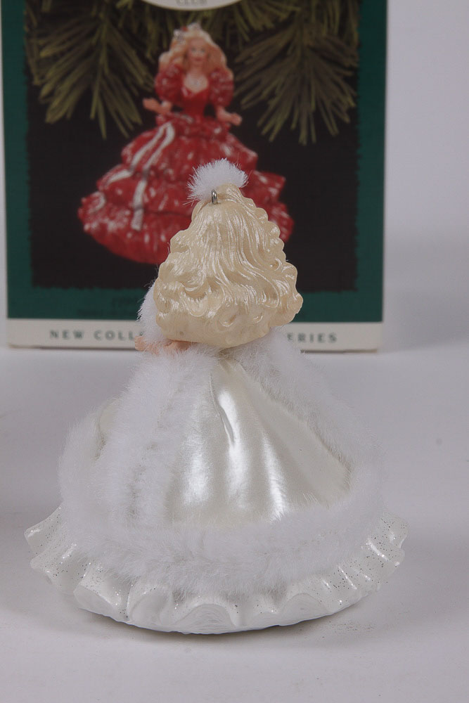Hallmark Collectible Ornaments Featuring Barbie Doll Designs
