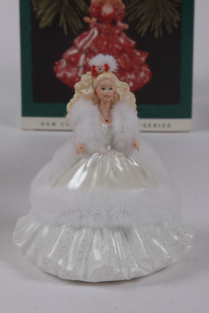 Hallmark Collectible Ornaments Featuring Barbie Doll Designs