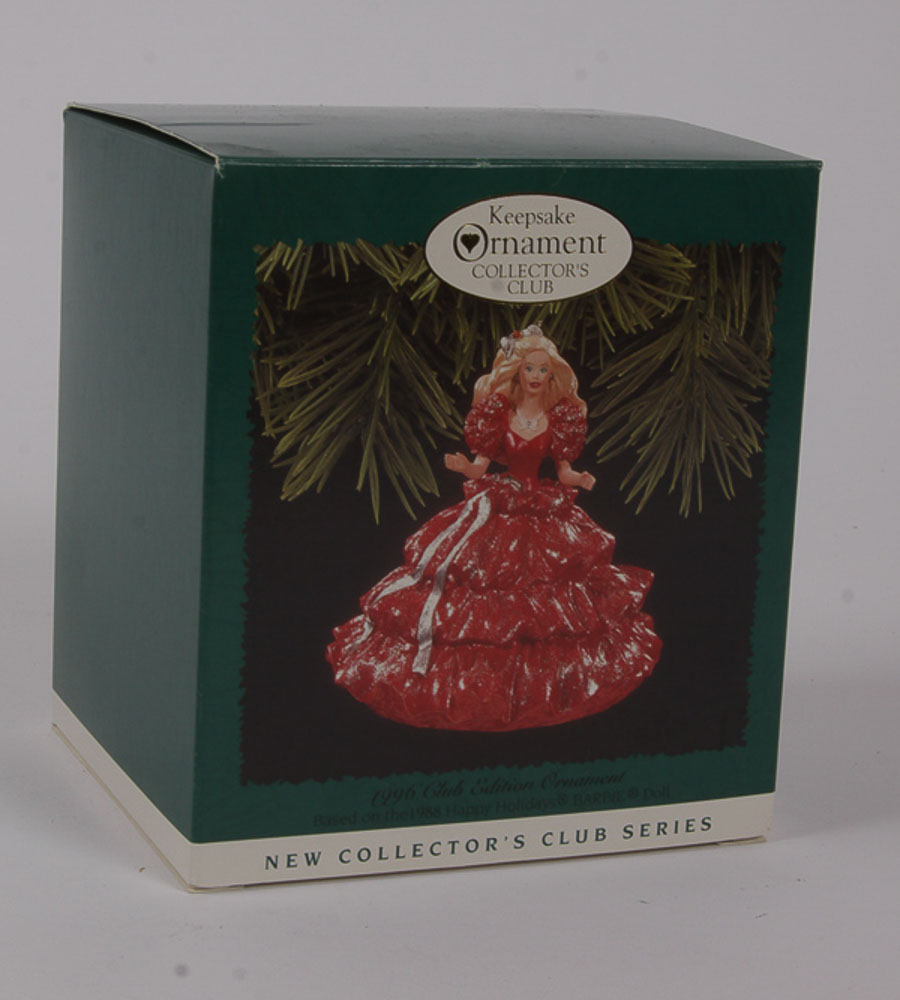 Hallmark Collectible Ornaments Featuring Barbie Doll Designs