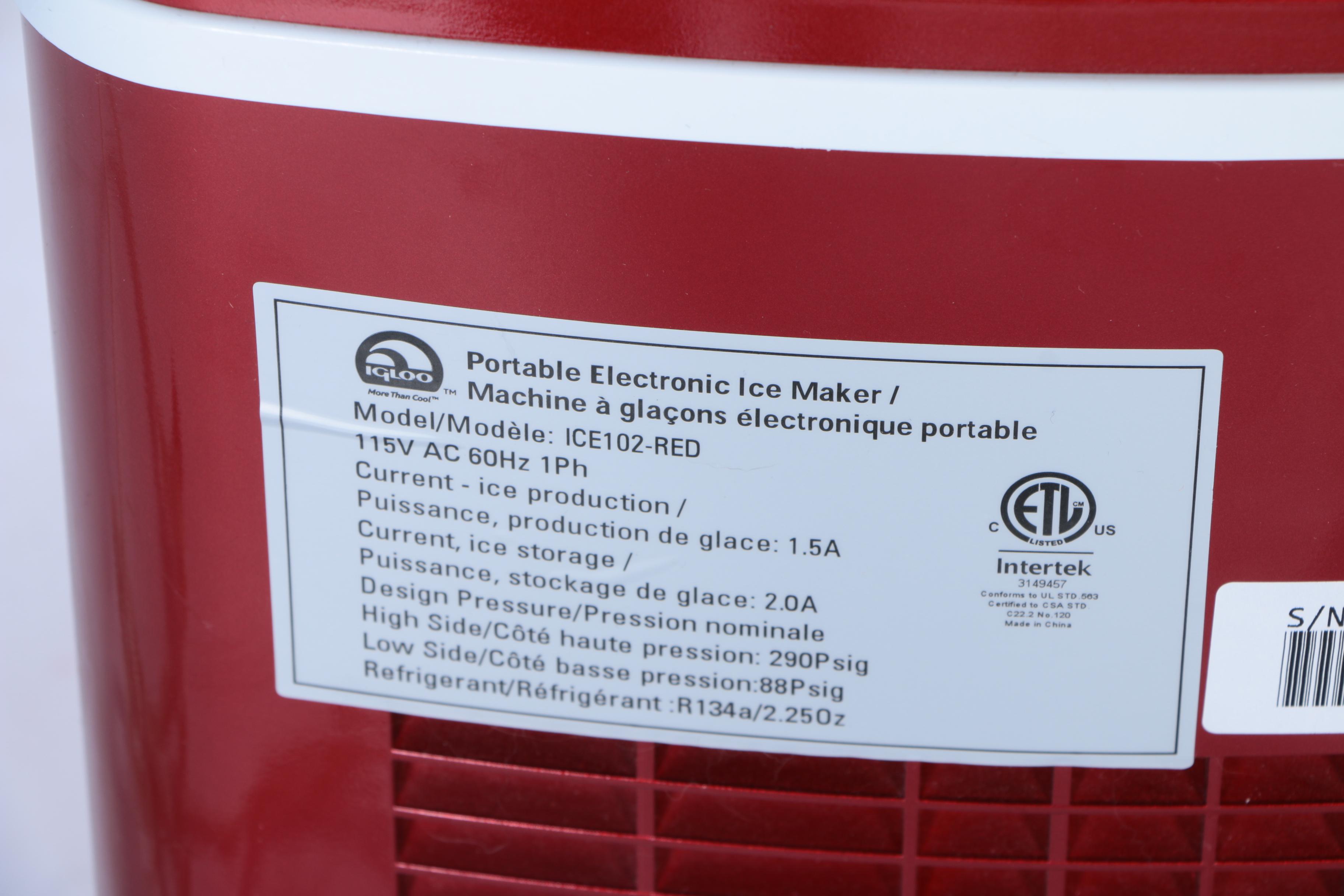 Igloo Portable Ice Maker