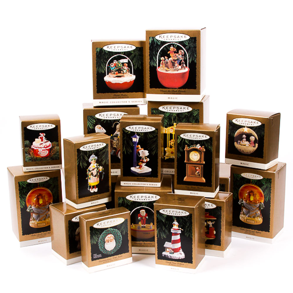 Hallmark Christmas Ornaments from "Magic" Series