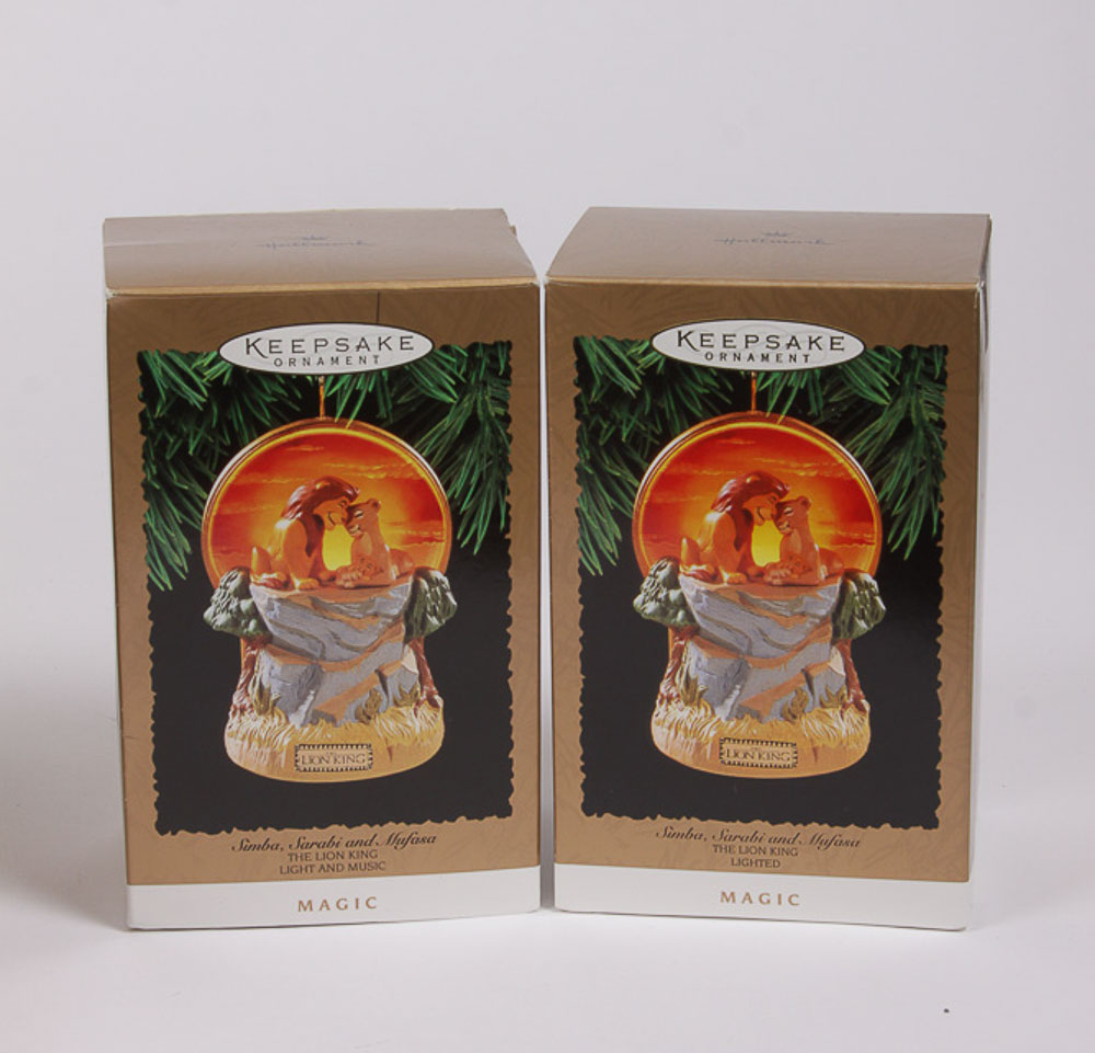 Hallmark Christmas Ornaments from "Magic" Series