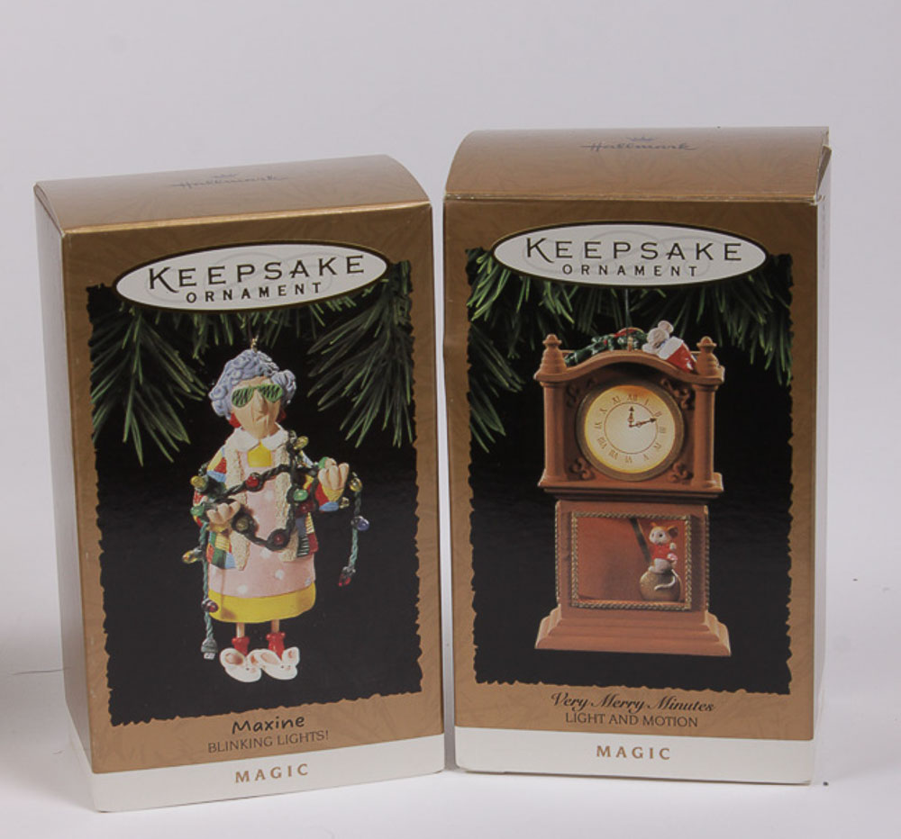 Hallmark Christmas Ornaments from "Magic" Series