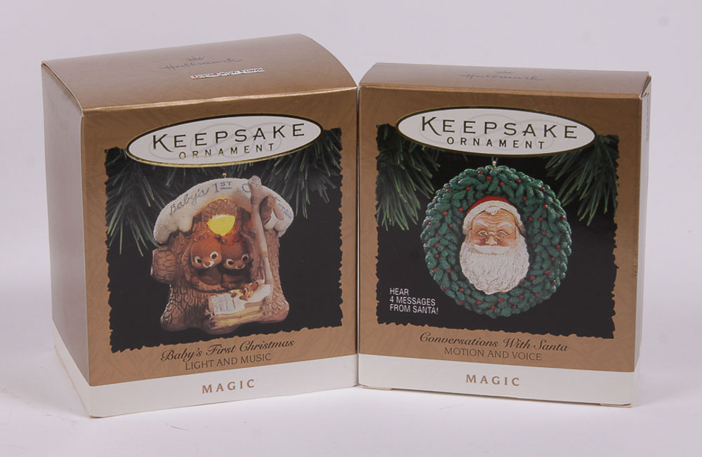 Hallmark Christmas Ornaments from "Magic" Series