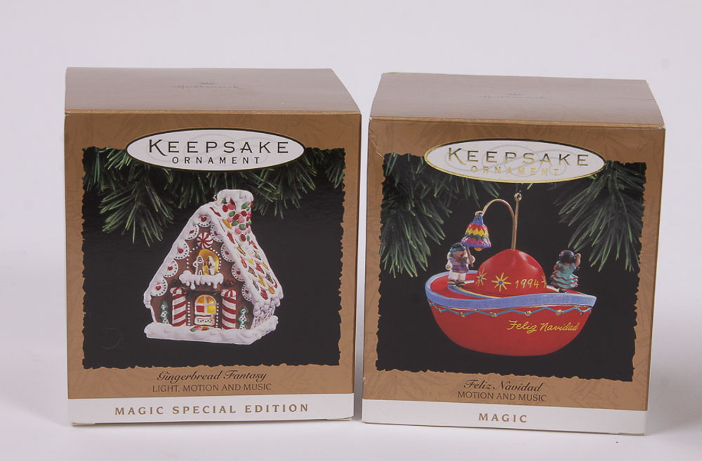 Hallmark Christmas Ornaments from "Magic" Series