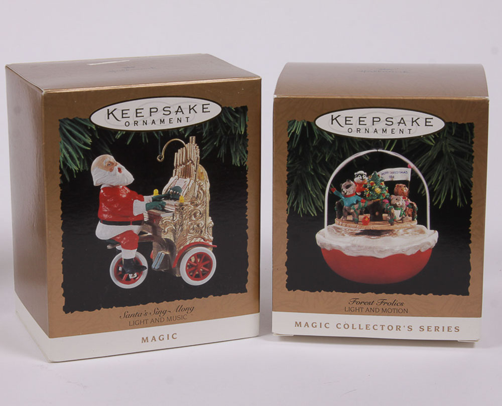 Hallmark Christmas Ornaments from "Magic" Series
