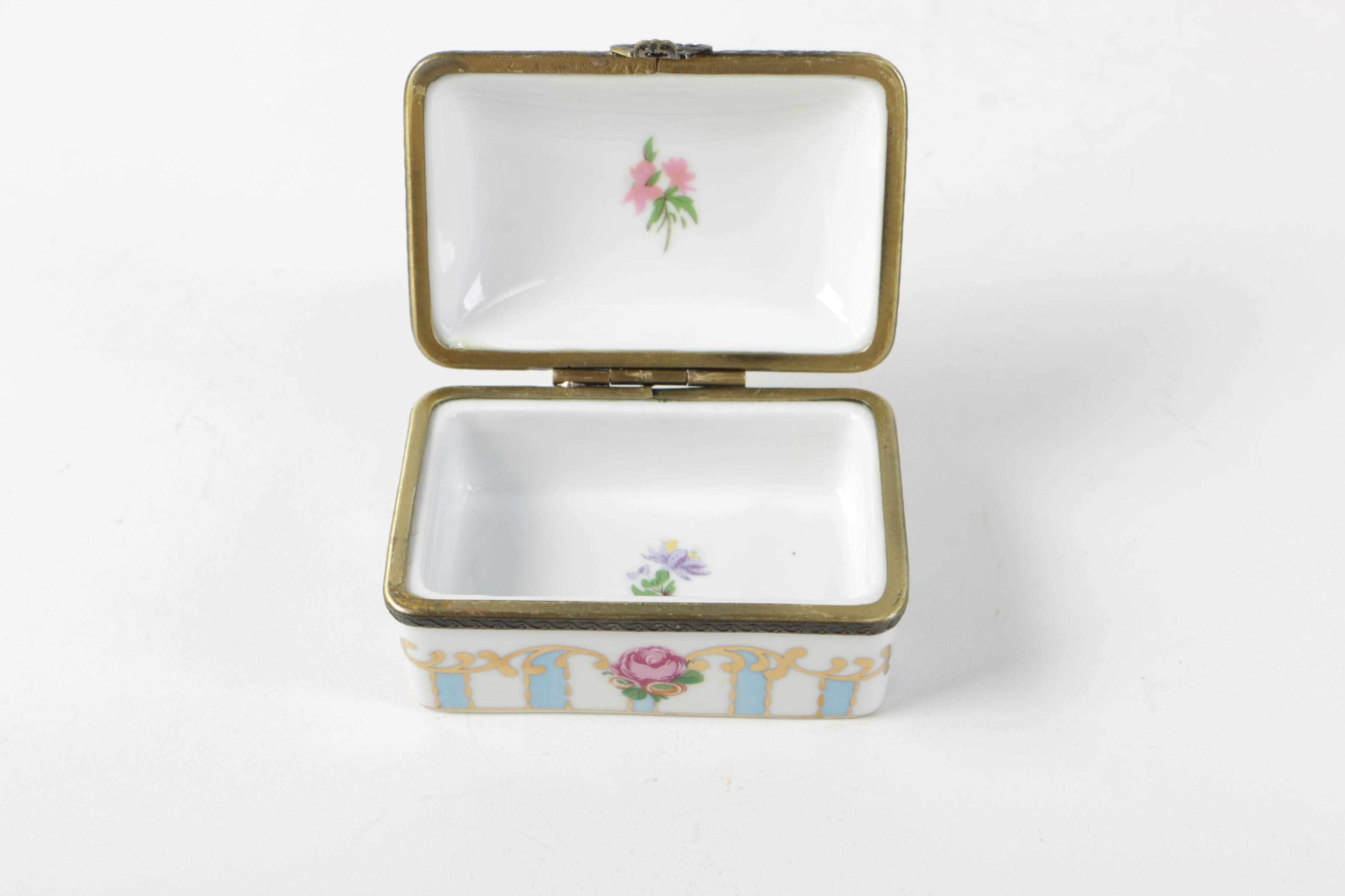 Trinket Boxes and Ceramic Organizer