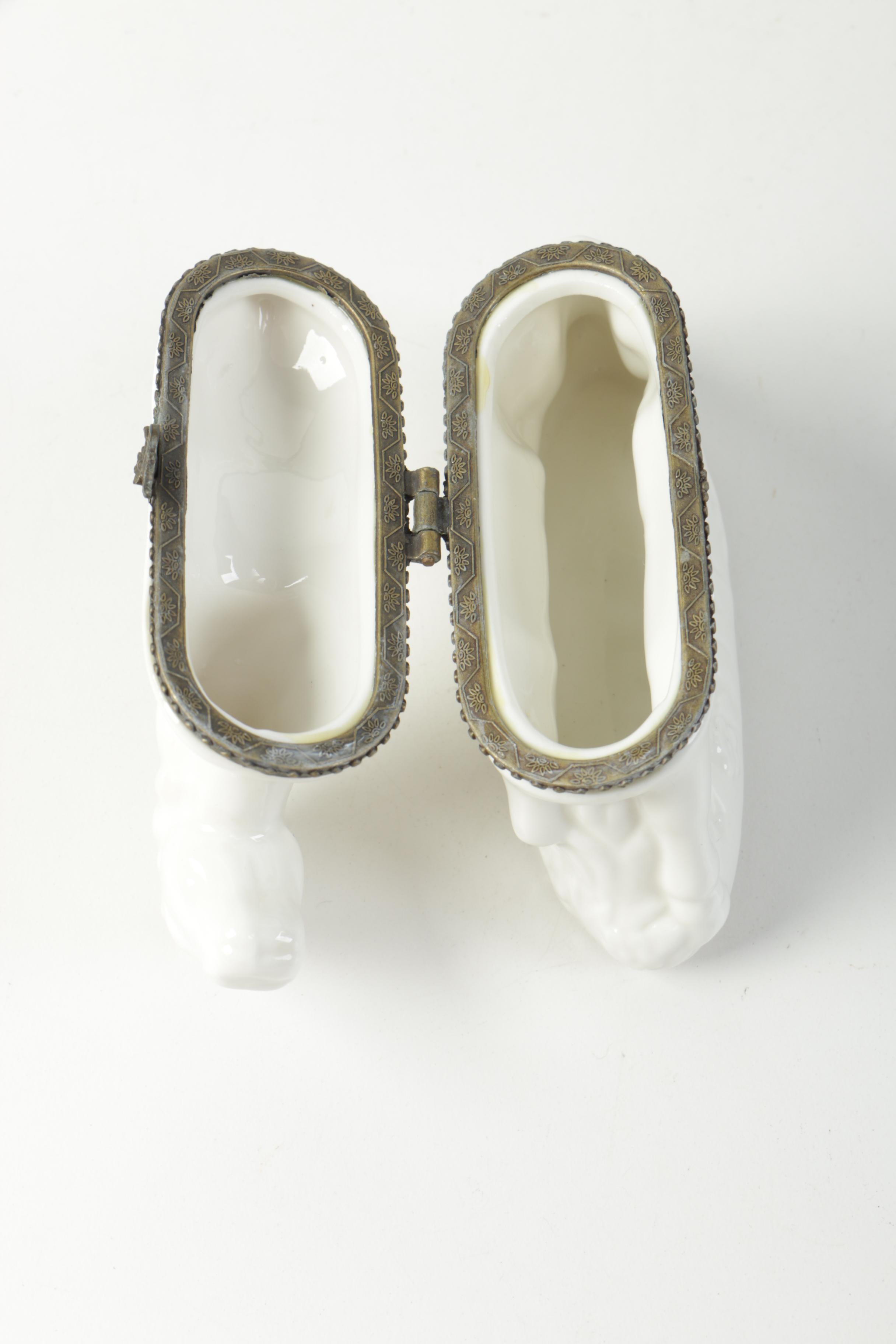 Trinket Boxes and Ceramic Organizer