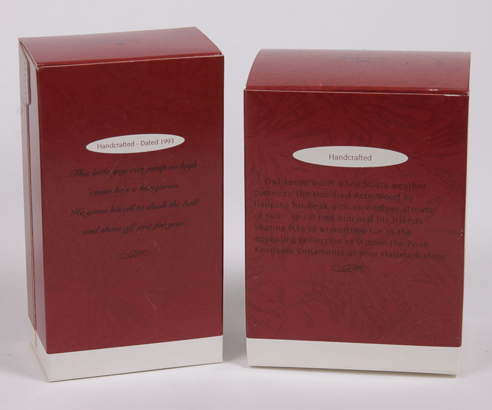 Hallmark "Winnie-The-Pooh" Holiday Ornaments