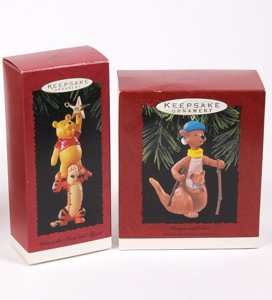 Hallmark "Winnie-The-Pooh" Holiday Ornaments