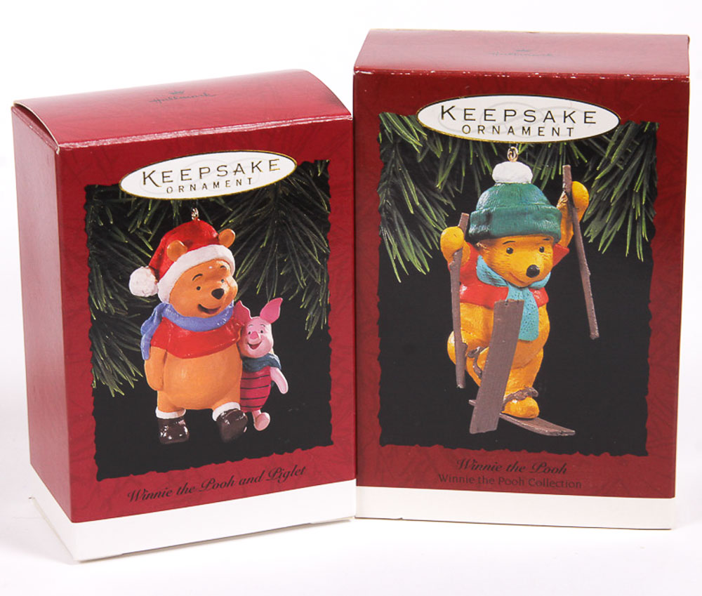 Hallmark "Winnie-The-Pooh" Holiday Ornaments