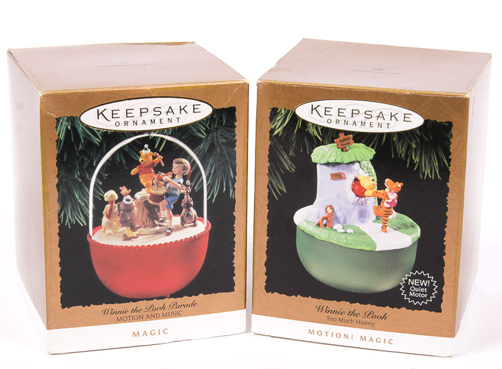 Hallmark "Winnie-The-Pooh" Holiday Ornaments