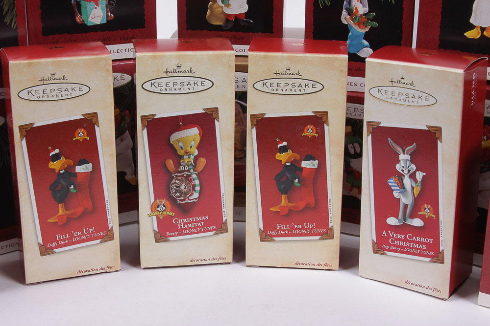 Hallmark "Looney Tunes" Holiday Ornaments