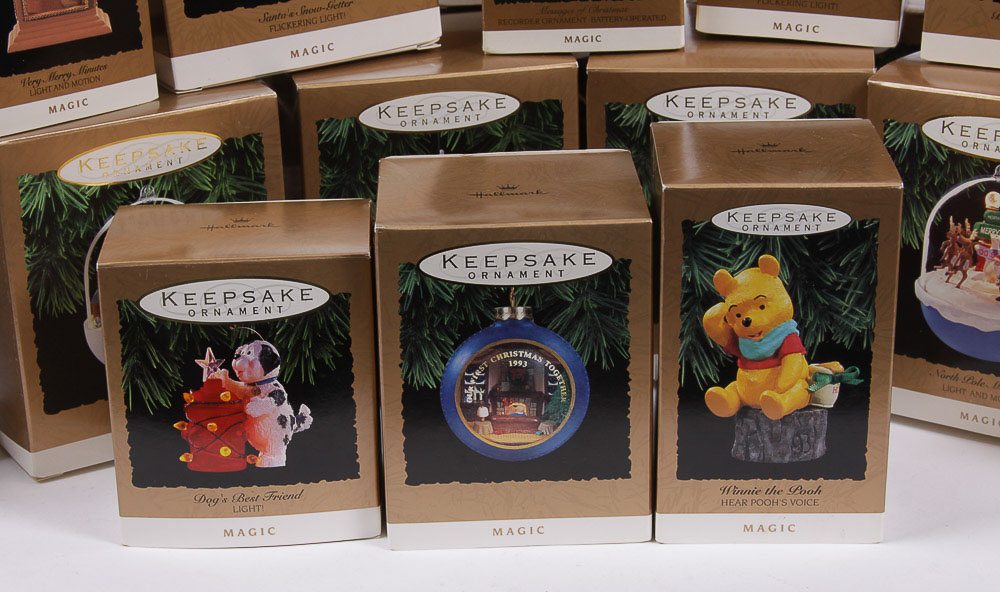 Hallmark Keepsake Magic Series Light-Up Holiday Ornaments