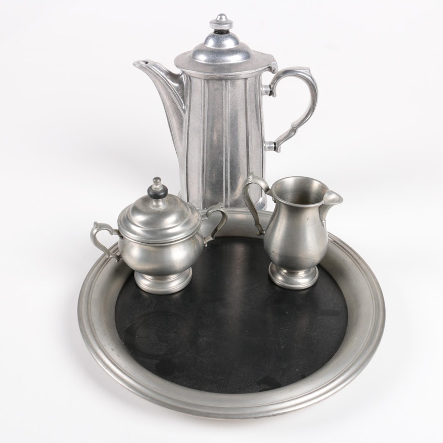 Pewter Coffee Service