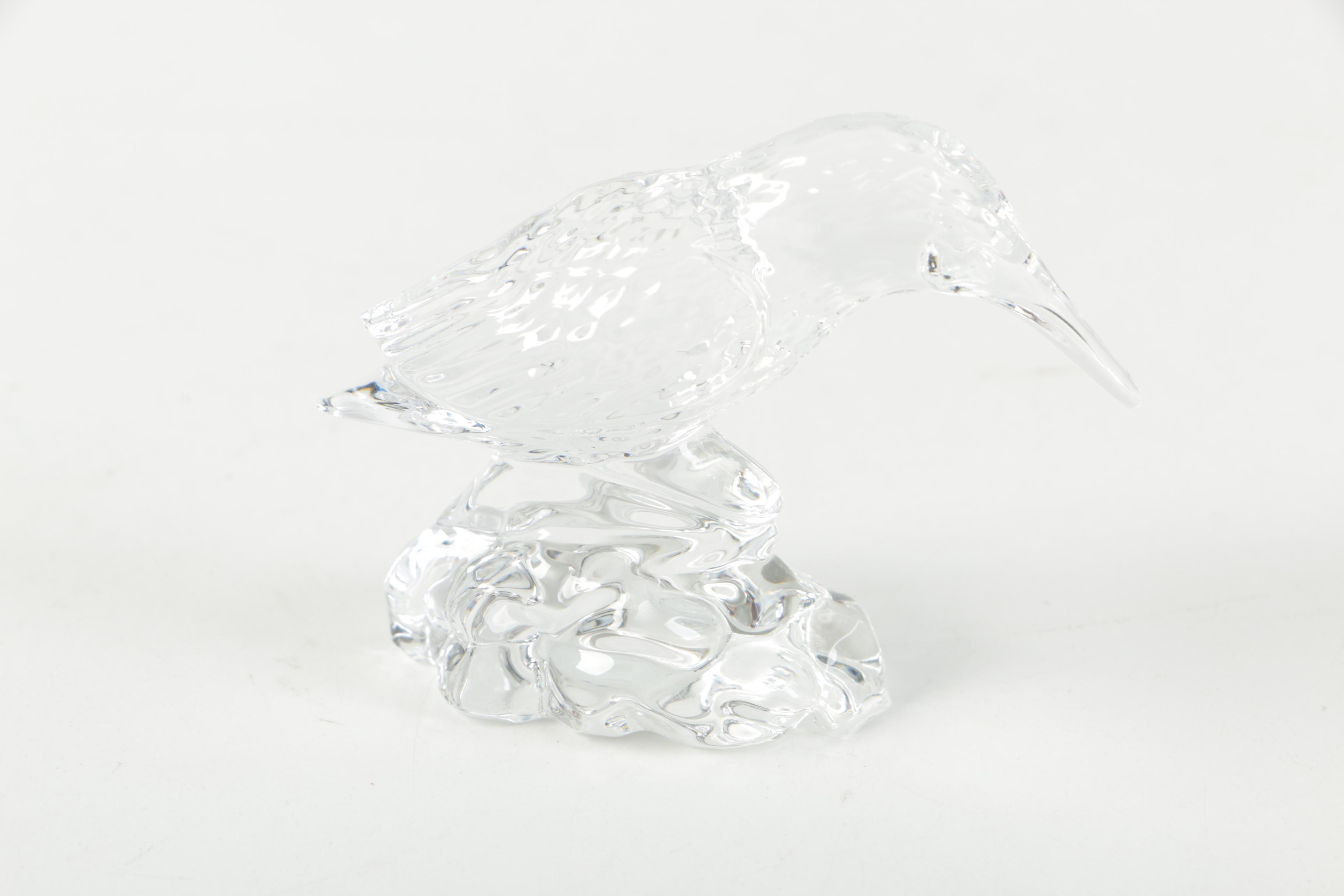 Waterford Crystal Kingfisher Hummingbird Figurine