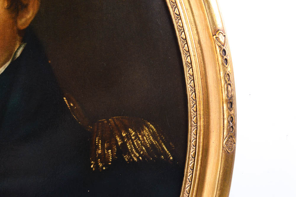 Framed Offset Lithograph on Board