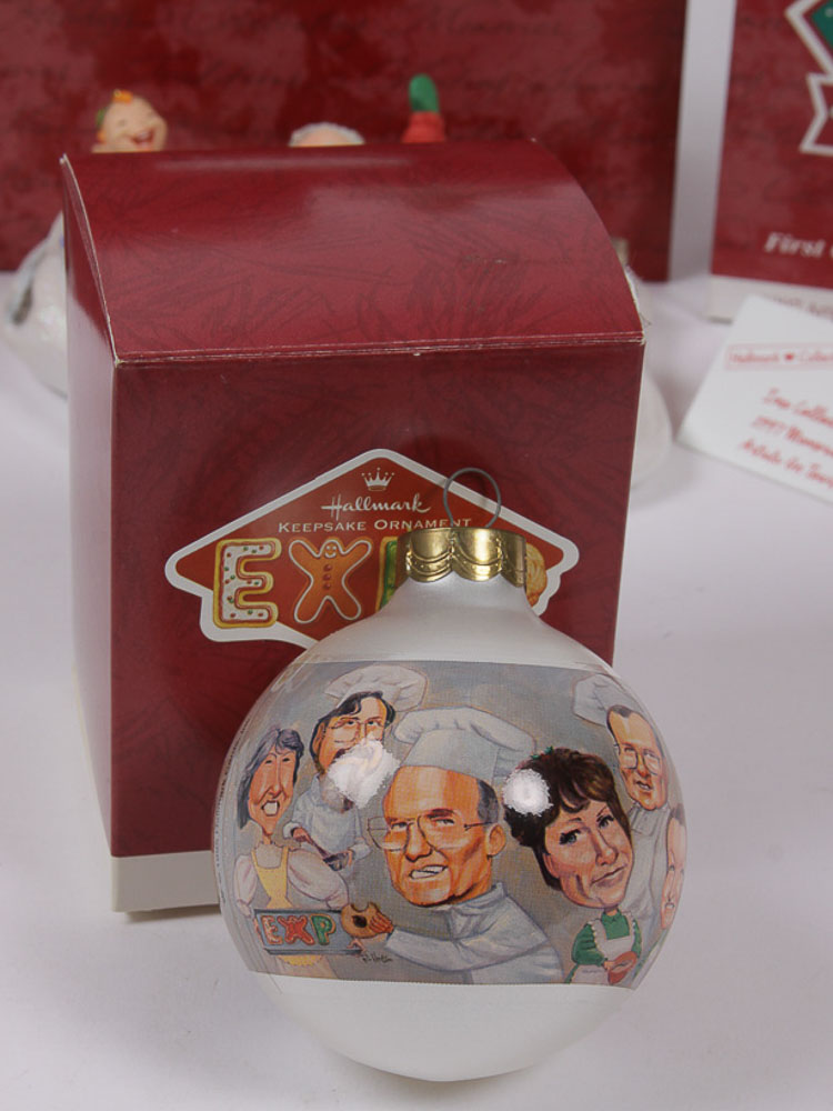 Hallmark Studio Edition and Artist Expo Signed Ornaments and Displays