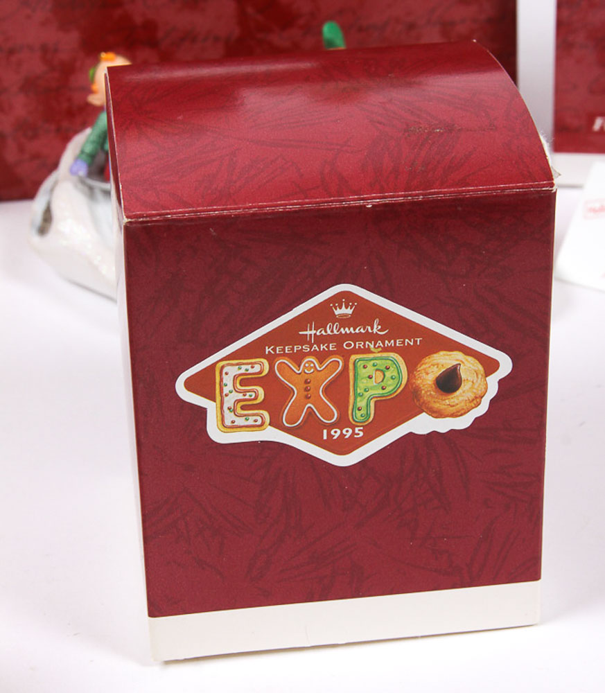 Hallmark Studio Edition and Artist Expo Signed Ornaments and Displays