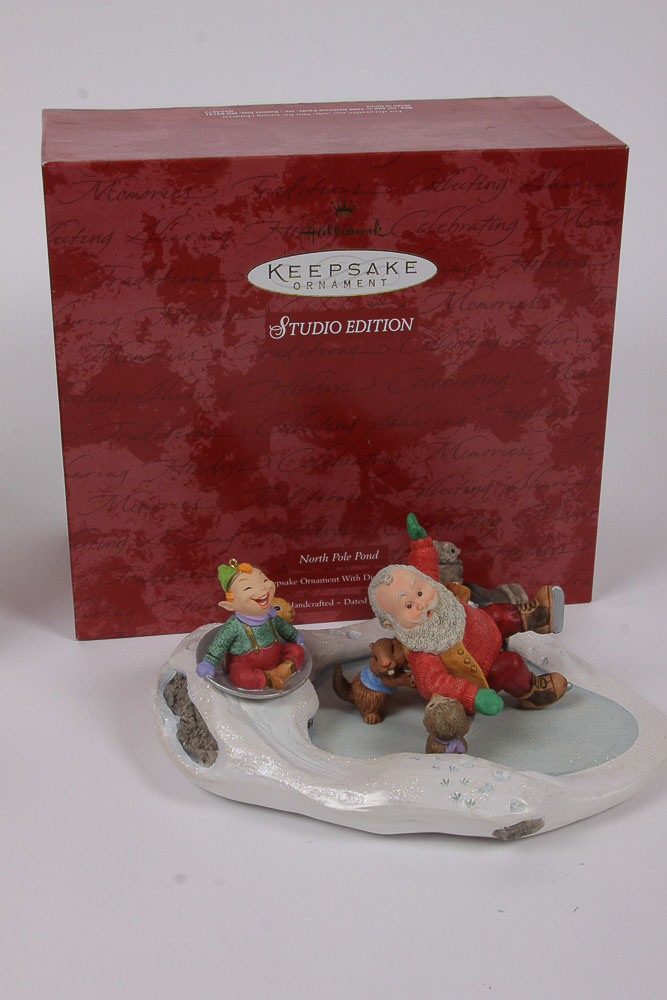 Hallmark Studio Edition and Artist Expo Signed Ornaments and Displays
