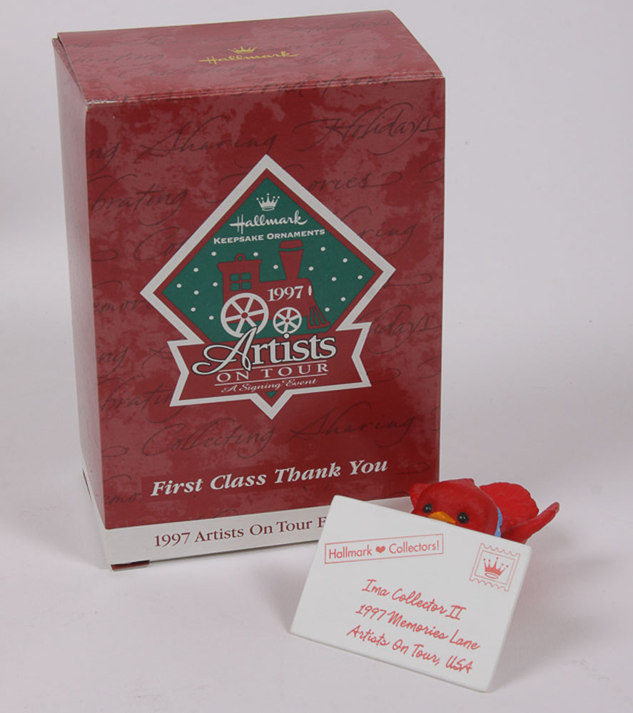 Hallmark Studio Edition and Artist Expo Signed Ornaments and Displays