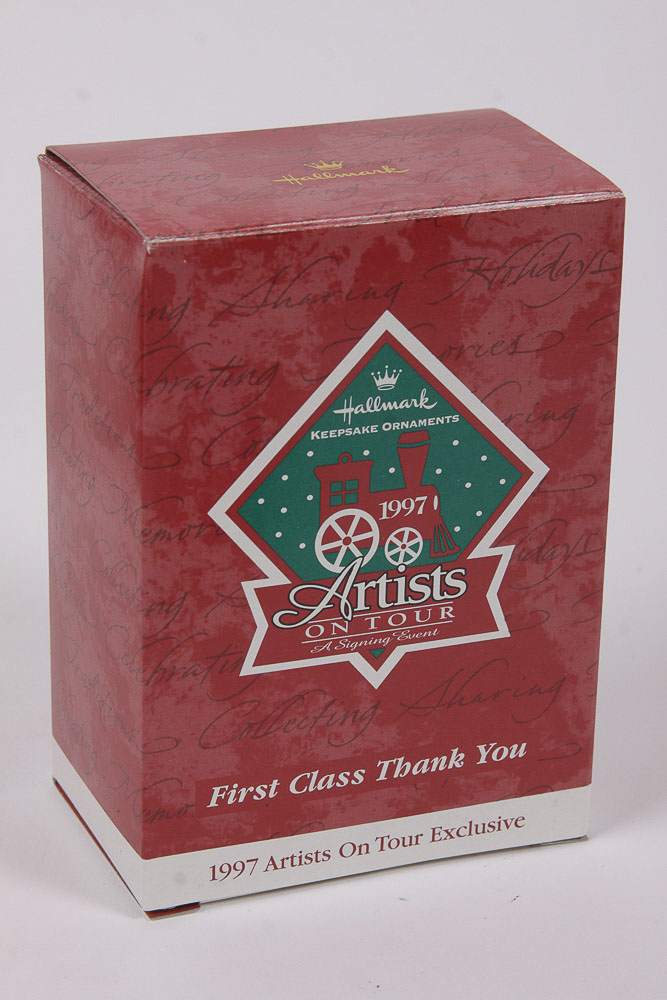 Hallmark Studio Edition and Artist Expo Signed Ornaments and Displays