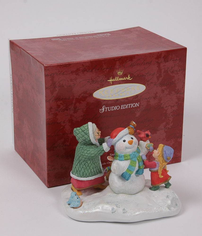 Hallmark Studio Edition and Artist Expo Signed Ornaments and Displays