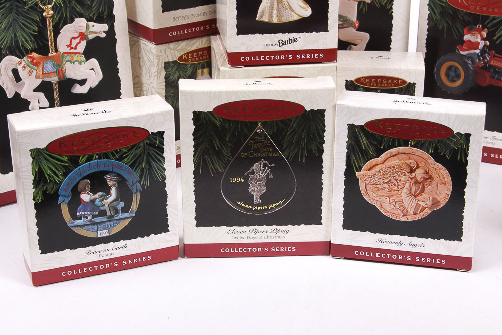 1990s Hallmark Keepsake "Collector's Series" Ornaments
