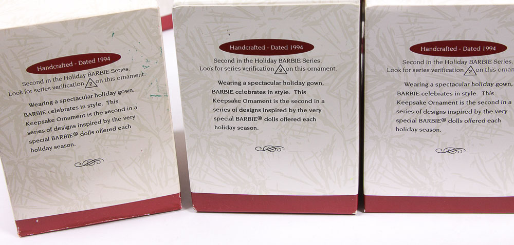 1990s Hallmark Keepsake "Collector's Series" Ornaments