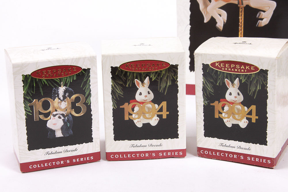 1990s Hallmark Keepsake "Collector's Series" Ornaments